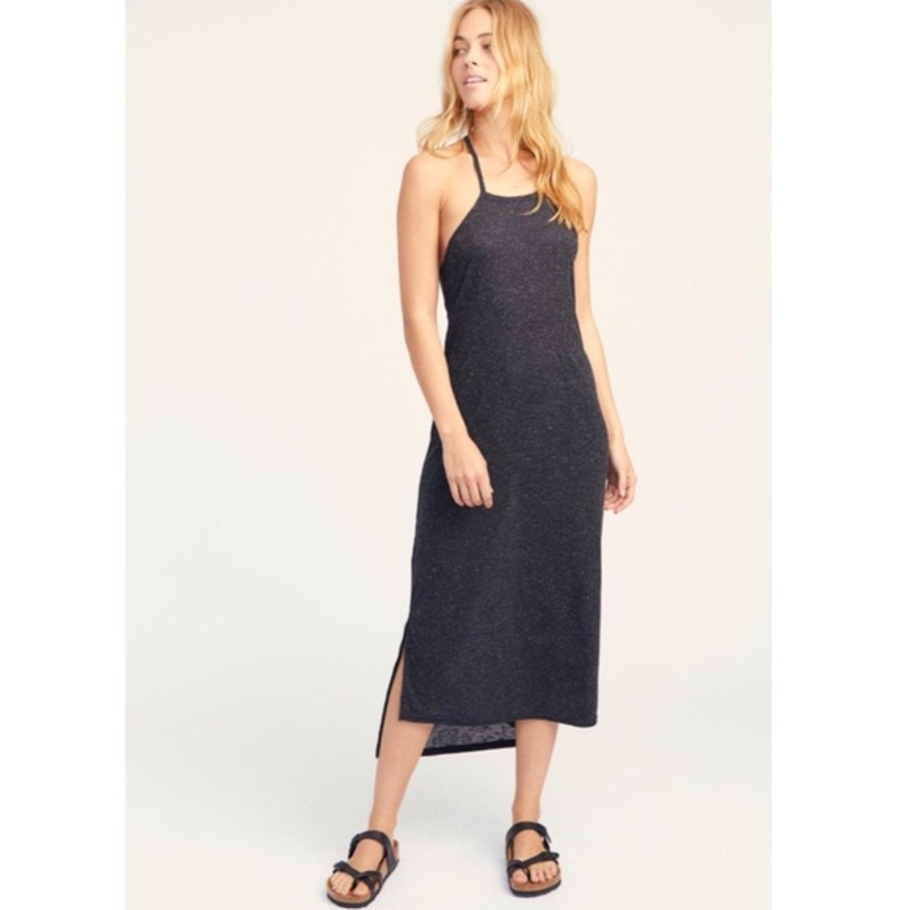 FREE PEOPLE BOHO MAXI TANK SUN SLIP DRESS A2C - Picture 6 of 16